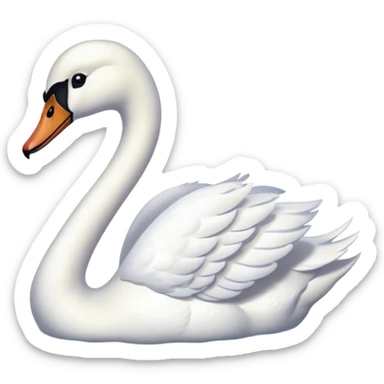 swan sticker