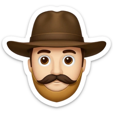 me puedes hacer un grano de café antropomorfo con bigote y sombrero 



 sticker