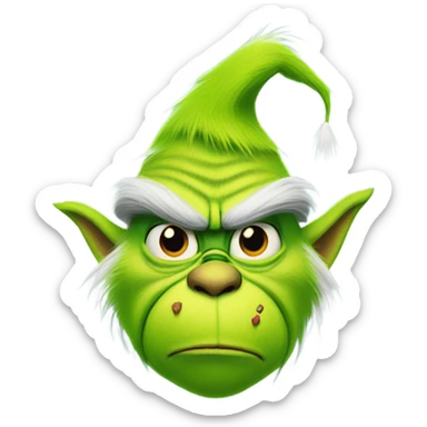 GRINCH sticker