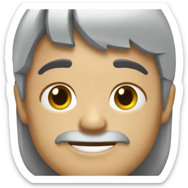 Chin tapak dam dam sticker