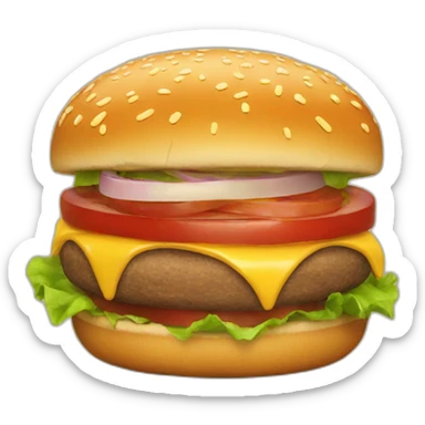 burgers  sticker
