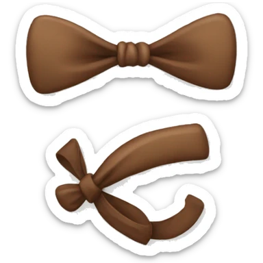 Bow sticker