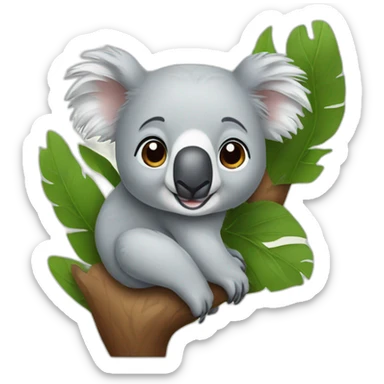 Koala sticker