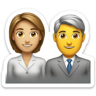 matching candidate with recruiter sticker