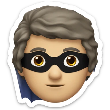 Batman con capa sticker