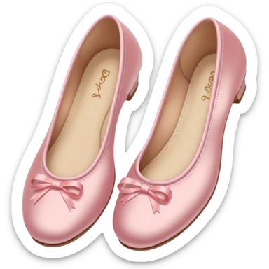 Ballerina shoes sticker