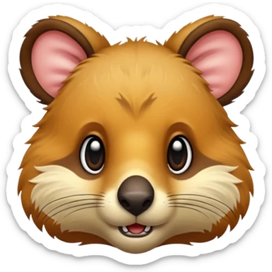 real-life marsupial sticker