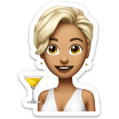 Porn star martini sticker