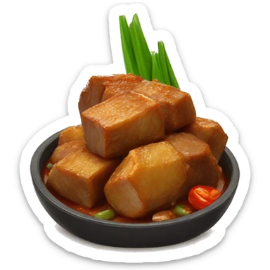adobo filipino dish sticker