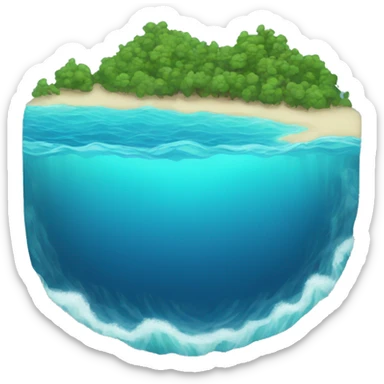 ocean sticker
