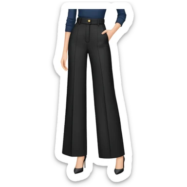 fashion trouser sticker