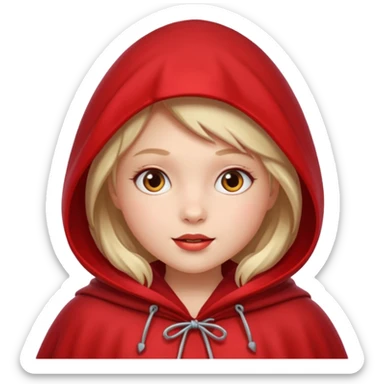 Little red riding Hood sticker