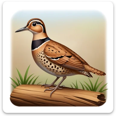 american wood cock sticker