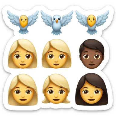 emojis para discord estilo anjo dark diferentes expressões sticker