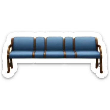 Old Waiting Room - london UK sticker