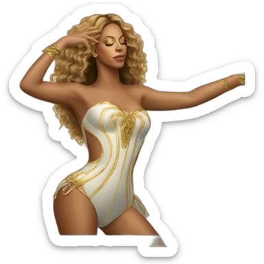 Beyonce Renaissance album cover sticker