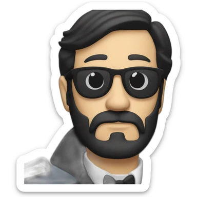 captain haddock sticker