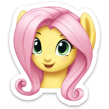 Fluttershy  sticker