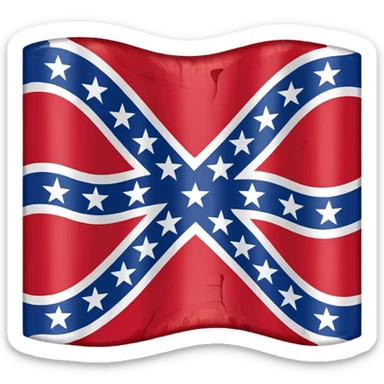 Give me the confederate flag sticker