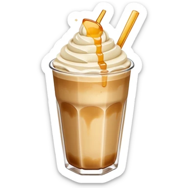 Ice latte honey salt non whip sticker