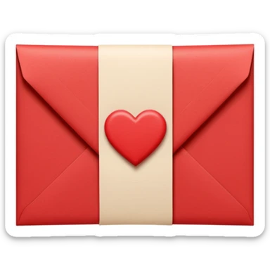 love letter valentines day sticker