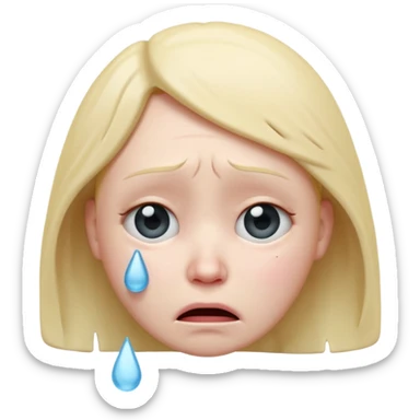 🥺😔 pero 3 D sticker