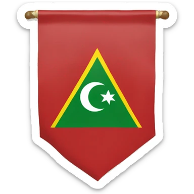 amazigh north africa flag sticker