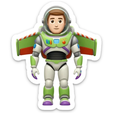 buzz lightyear full sticker