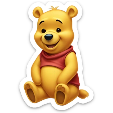 Winnie Pooh sticker