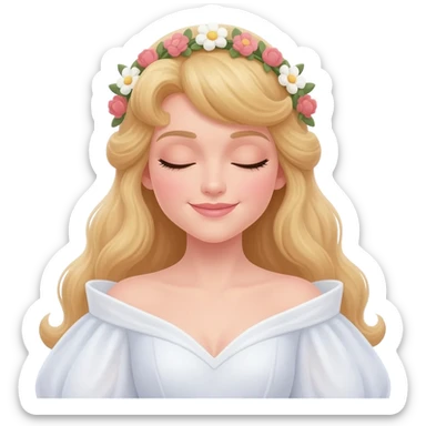 Sleeping Beauty sticker