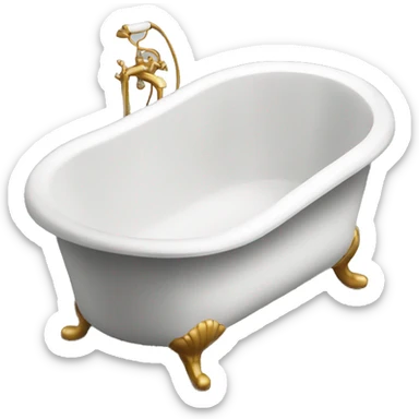 BATHTUB sticker