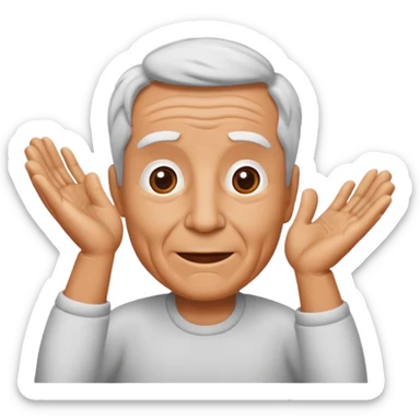 hands clapping sticker