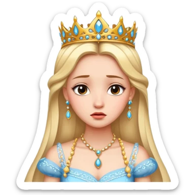 Princes saying save me sticker