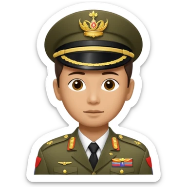Thai royal army sticker