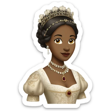 Anne Boleyn ￼pretty detailed  sticker