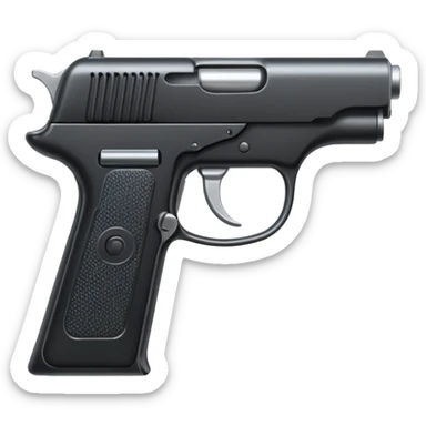 Gun sticker