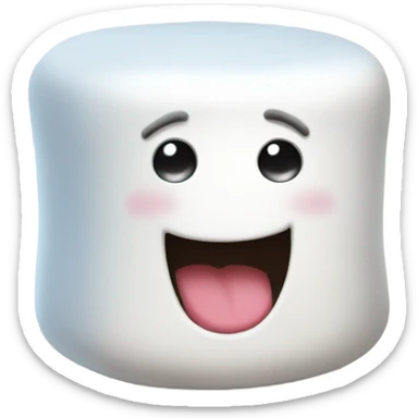 Marshmallow  sticker