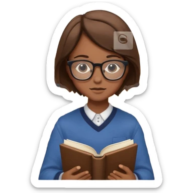 library lesson  sticker