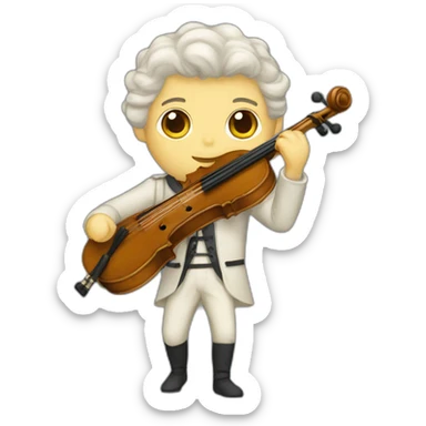 Flautista-travesera sticker