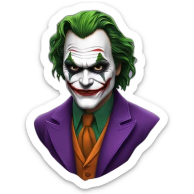 joaquin phoenix  the joker sticker