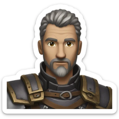 Baldurs Gate 3 guy sticker