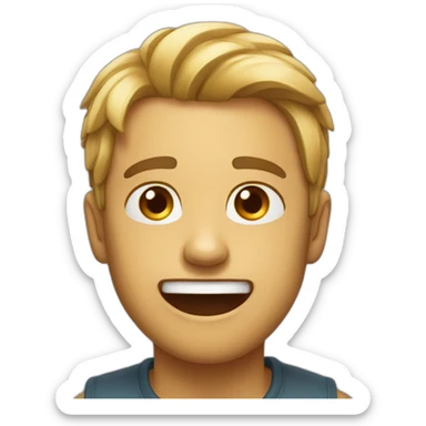 mild-laughcry sticker