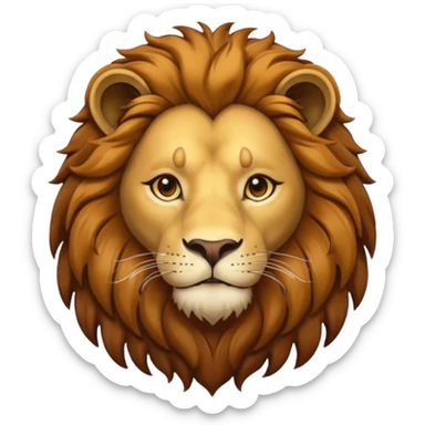 lion family, Father sticker