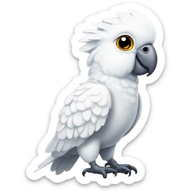Baby cockatoo sticker