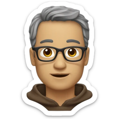 Une calvitie sticker