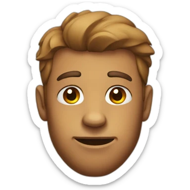 side eyes bear sticker