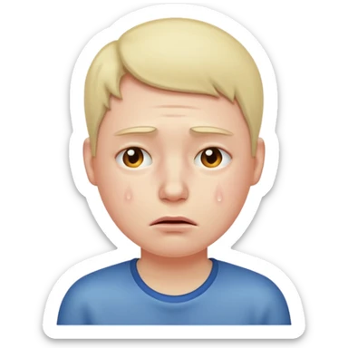 Very sick fever  sticker