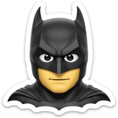 Cree moi un emoji batman sticker