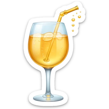 spritz in a glass with no orange sticker