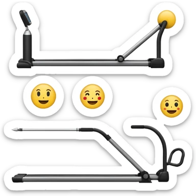 Erstelle eine Sammlung von Emojis, die verschiedene Fitness-Typen darstellen, während sie jeweils eine Übung ausführen oder pumpen. Jedes Emoji sollte dynamisch und ausdrucksstark sein und zusätzlich lustige Grimassen oder Gesichtsausdrücke zeigen. sticker